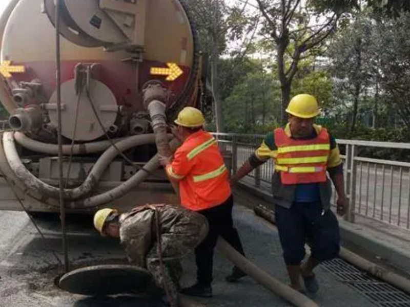 温州瓯海管道疏通公司潘桥工业区厂房下水道化粪池清理