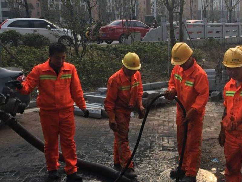 温州瓯海管道疏通高压清洗清理污泥池CCTV管道检测